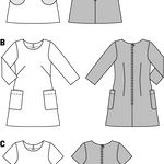 Patrón Burda 6721 Vestido - Ribes y Casals