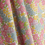 Percal estampado Guirnalda Rosa - Ribes y Casals