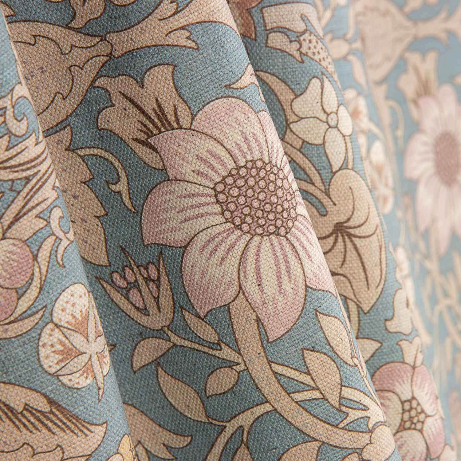 Lona de algodão Half Panama – Jardim Morris - Ribes y Casals