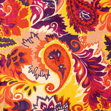 Viscose Bambula com Estampado Paisley Sunset - Ribes y Casals