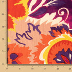 Viscose Bambula com Estampado Paisley Sunset - Ribes y Casals