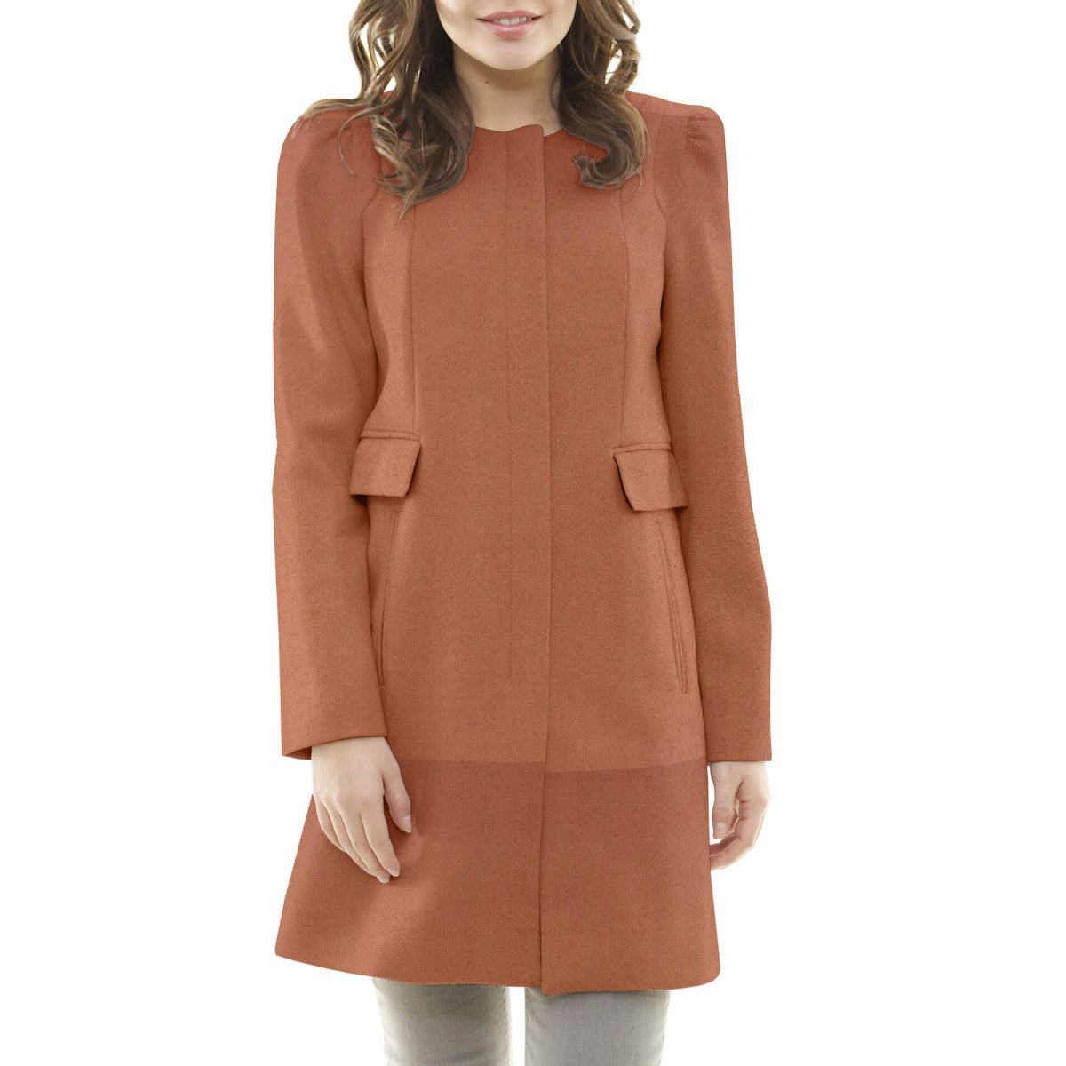 Dupla Face Couro Sintético-Pêlo Argila - Ribes y Casals