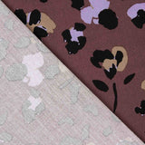 Viscose Estampada Jungle Chic Castanho - Ribes y Casals