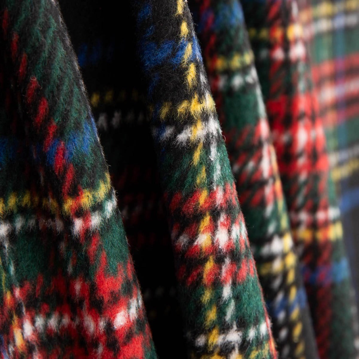 Tecido de Casaco Xadrez Escocês Verde - Ribes y Casals