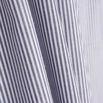 Popelín Listado Gris Azulado - Ribes y Casals