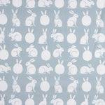 Percal estampado Rabbit Maxi Aqua - Ribes y Casals