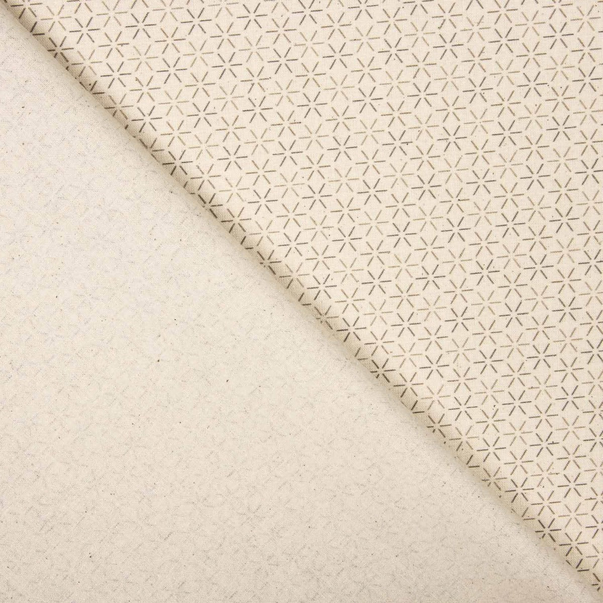 Popelín Estrella Beige - Ribes y Casals