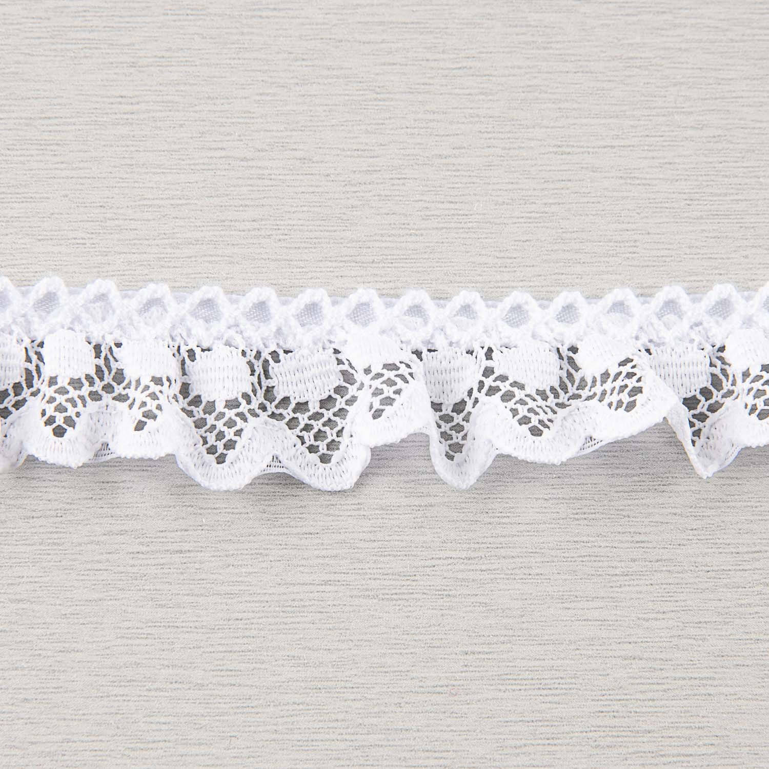 Fita de Renda Branca 22 mm - Ribes y Casals