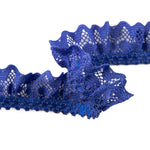 Fita de Renda Azul 22 mm - Ribes y Casals