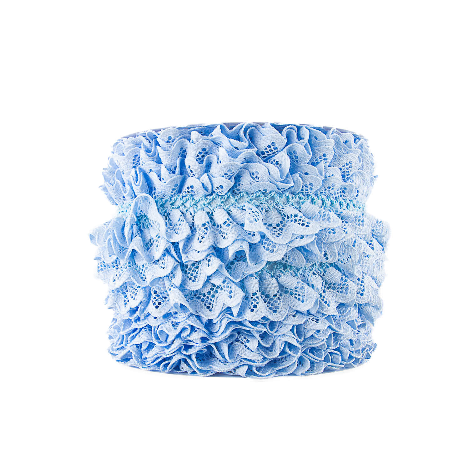 Fita de Renda Azul Suave 22 mm - Ribes y Casals