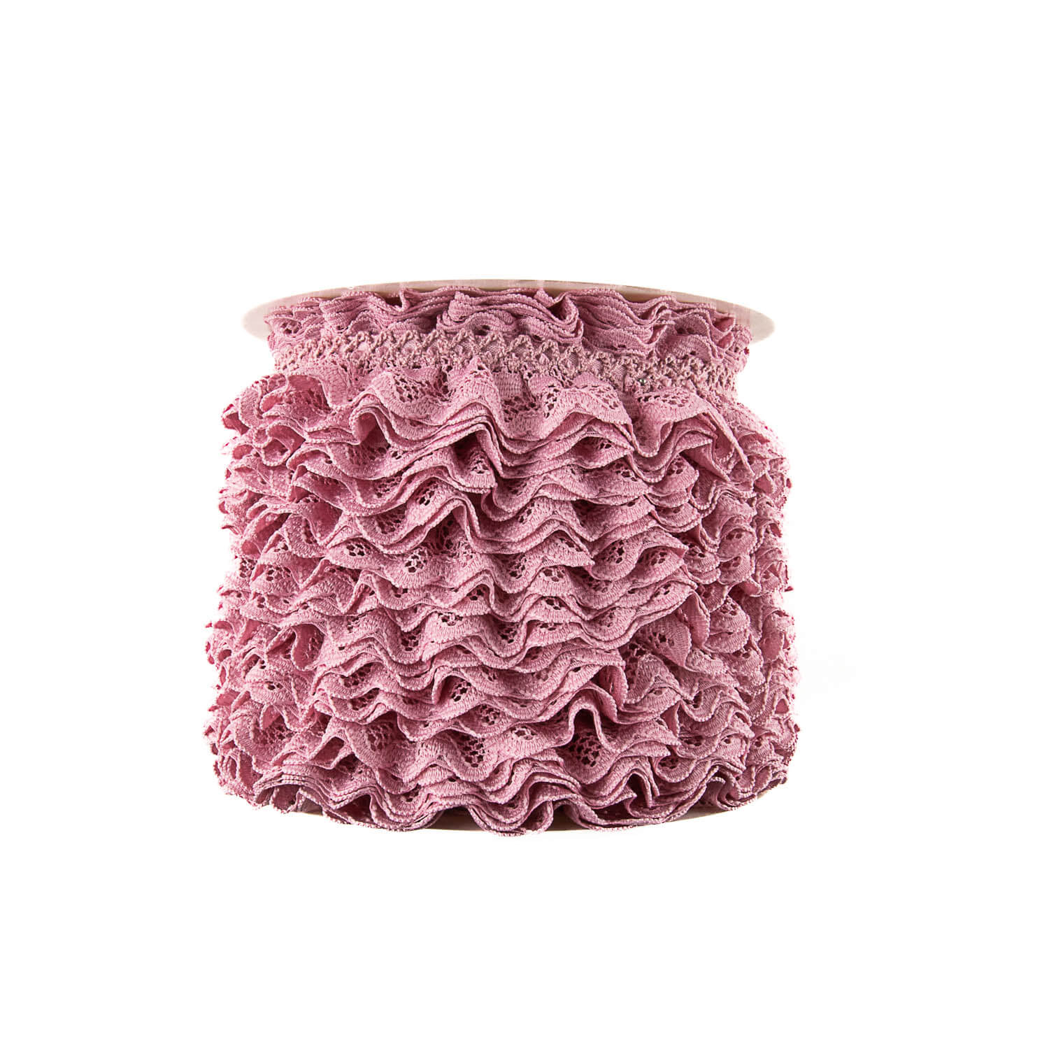 Fita de Renda Rosa 22 mm - Ribes y Casals