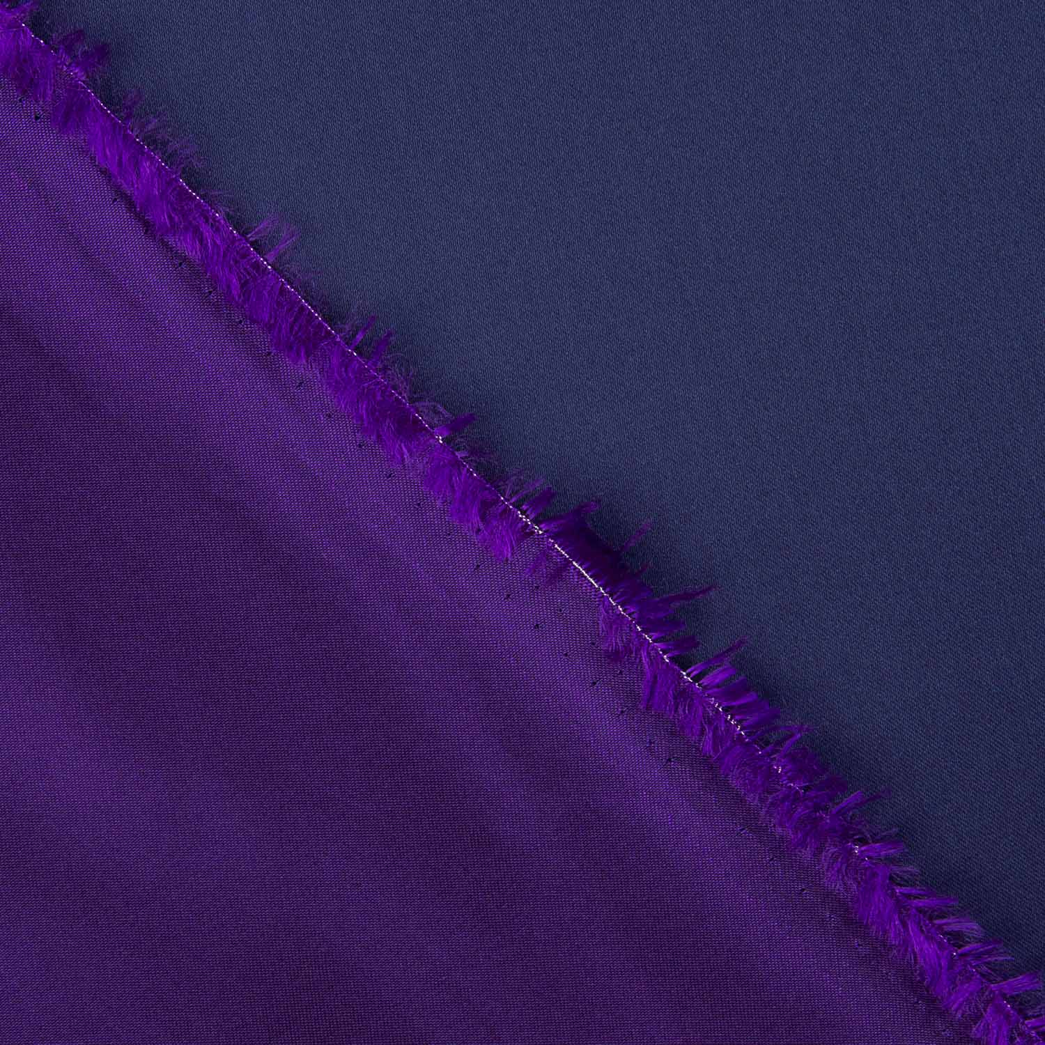 Seda Acetato Azul Noturno Roxo - Ribes y Casals