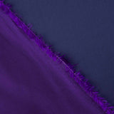 Seda Acetato Azul Noturno Roxo - Ribes y Casals