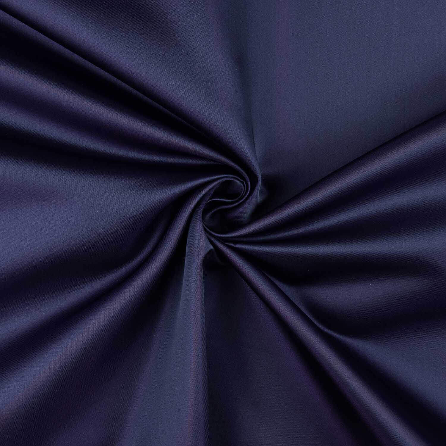 Seda Acetato Azul Noturno Roxo - Ribes y Casals