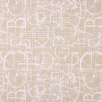 Loneta Geométrica Abstracta Bege - Ribes y Casals