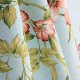 Loneta Floral Romântica Azul Claro - Ribes y Casals