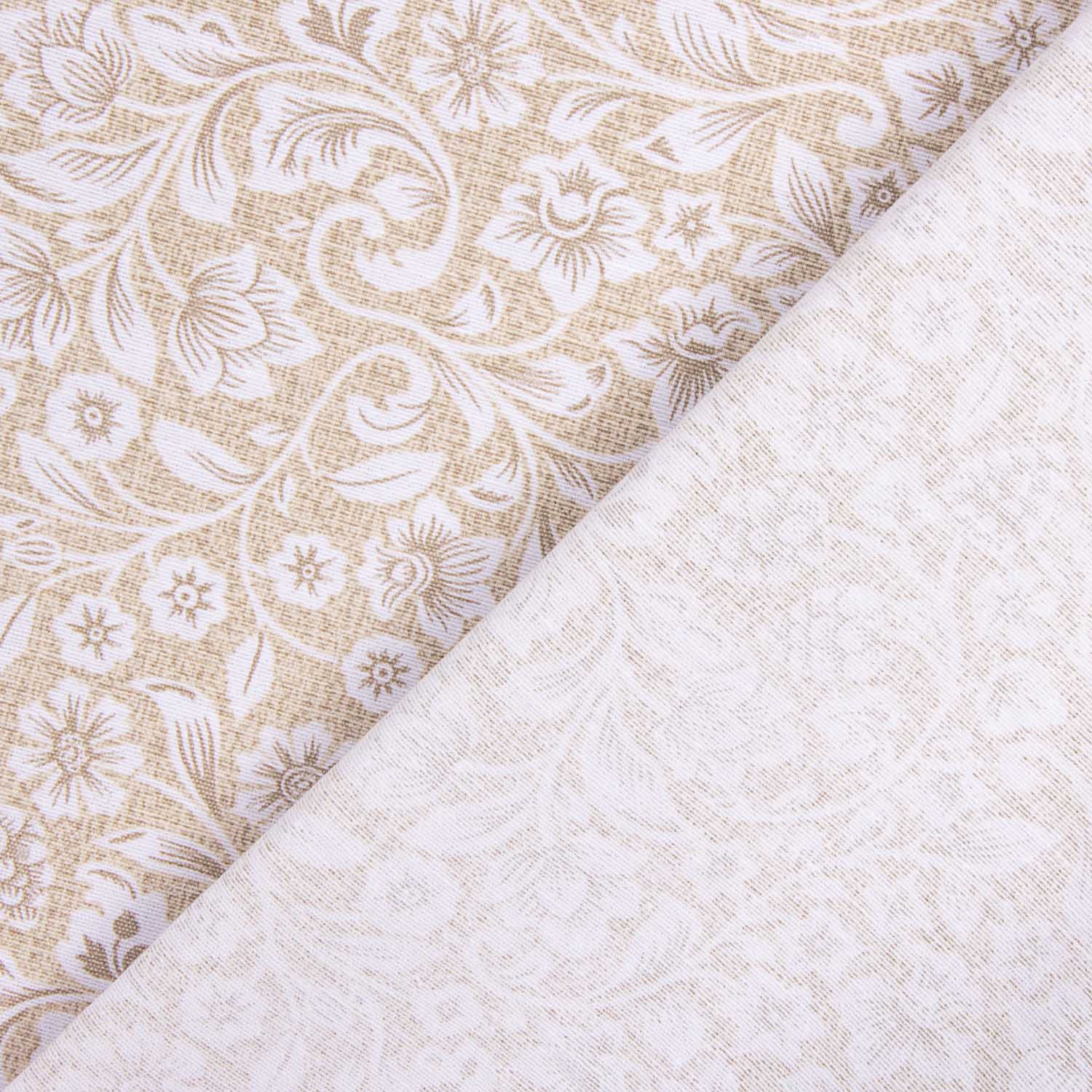 Loneta Floral Clásica Bege - Ribes y Casals