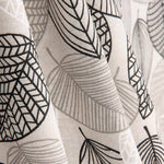 Lona Folhas Geométricas Preto - Ribes y Casals