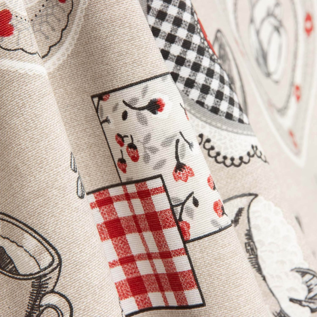 Loneta Estampada Café Nostalgia - Ribes y Casals