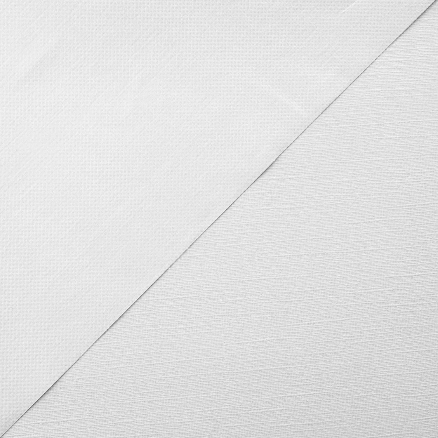 Toalha de mesa em PVC resinado branco natural - Ribes y Casals
