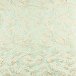 Brocado Lurex Floral Verde Água - Ribes y Casals