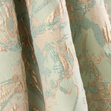 Brocado Lurex Floral Verde Água - Ribes y Casals