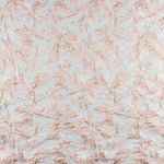 Brocado Lurex Floral Salmão - Ribes y Casals