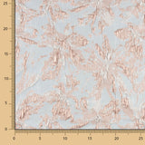 Brocado Lurex Floral Salmão - Ribes y Casals