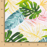 Loneta Tropical Hojas - Ribes y Casals
