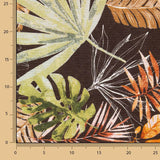 Loneta Tropical Hojas Oscuro - Ribes y Casals