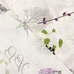 Loneta Floral Vintage Morado - Ribes y Casals