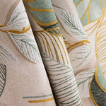 Lona estampada com folhas botânicas - Ribes y Casals