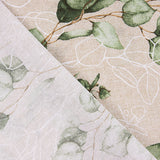 Lona estampada com folhas de eucalipto - Ribes y Casals