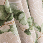 Lona estampada com folhas de eucalipto - Ribes y Casals