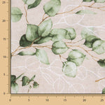 Lona estampada com folhas de eucalipto - Ribes y Casals