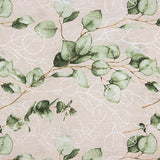 Lona estampada com folhas de eucalipto - Ribes y Casals