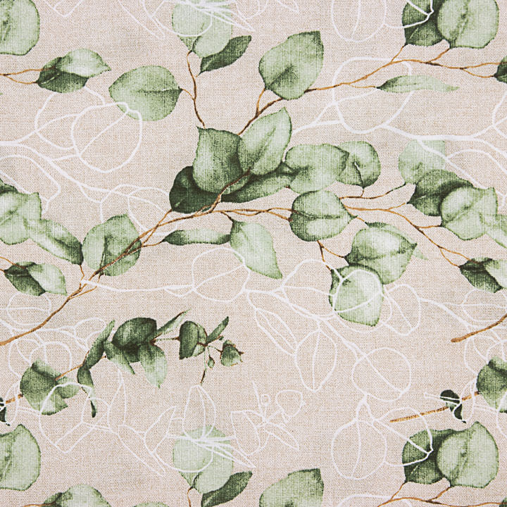 Lona estampada com folhas de eucalipto - Ribes y Casals