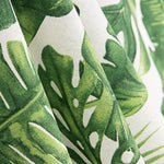 Lona estampada com folhas tropicais - Ribes y Casals