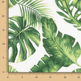Lona estampada com folhas tropicais - Ribes y Casals