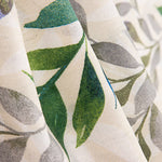 Lona estampada com folhas de oliveira - Ribes y Casals