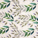 Lona estampada com folhas de oliveira - Ribes y Casals