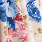 Lona estampada floral Provenza azul - Ribes y Casals