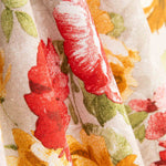 Lona estampada floral Provenza vermelha - Ribes y Casals