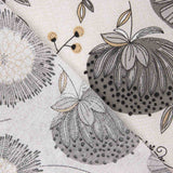Lona estampada com flores nórdicas - Ribes y Casals
