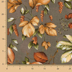 Lona estampada com folhas de outono - Ribes y Casals