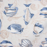 Lona estampada com peixes marinhos - Ribes y Casals