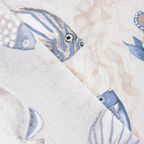 Lona estampada com peixes marinhos - Ribes y Casals