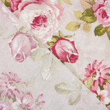Lona estampada com flores românticas - Ribes y Casals