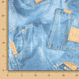 Lona estampada jeans denim - Ribes y Casals