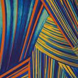 Cetim Estampado Jaipur Azul - Ribes y Casals